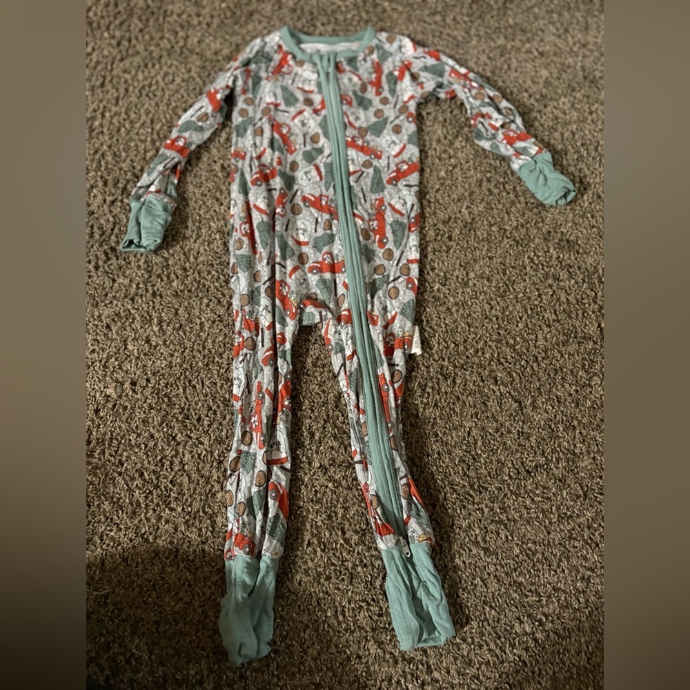 BAMBOO Festive Print Toddler Onesie